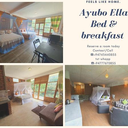 Ayubo Ella - Bed & Breakfast Exterior foto